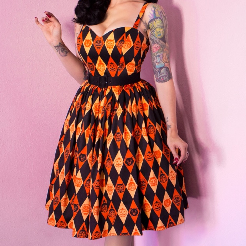 Vixen by Micheline Pitt Trick or Treat Dress 4X